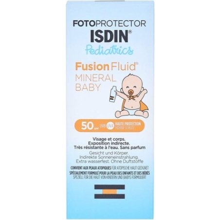 Isdin Fotoprotector Pediatrics Fusion Fluid Mineral Baby SPF 50 50ml