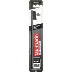Tau-marin Professional 27 Black Stain-Resistant Antibacterial Toothbrush