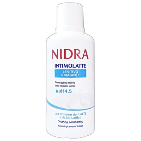 Nidra Inhaling Antibacterial Intimate Soap Milk Proteins & Aloe pH3.5 500 ml