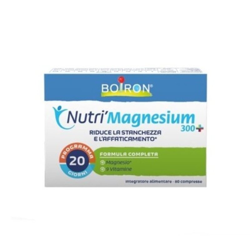 BOIRON Nutrì Magnesium 300 Magnesium Supplement 80 Tablets