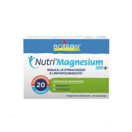 BOIRON Nutrì Magnesium 300 Magnesium Supplement 80 Tablets