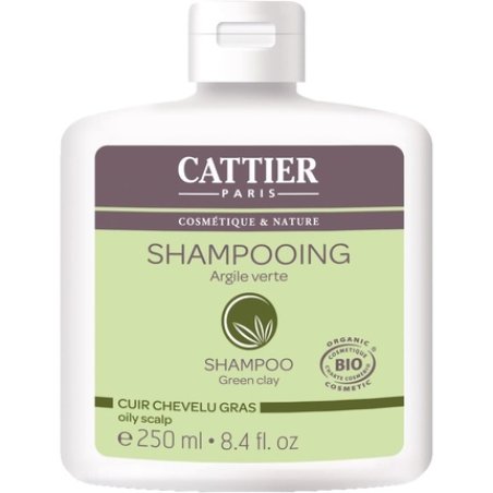 Cattier Green Clay Shampoo for Oily Hair 250ml