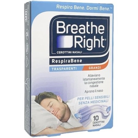 Breathe Right Clear Large Nasal Strips