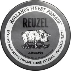 Reuzel Extreme Hold Matte Pomade for Men - Strong Hold Low Shine