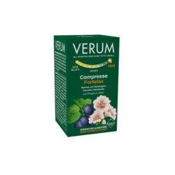 Euritalia Pharma Verum Fortelax 80 Tablets - Supplement for Intestinal Transit