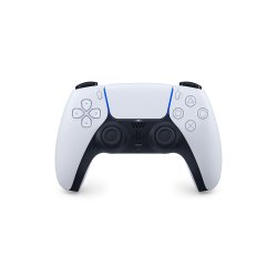Sony Official PlayStation 5 - DualSense Wireless Controller - White (US) (PS5)