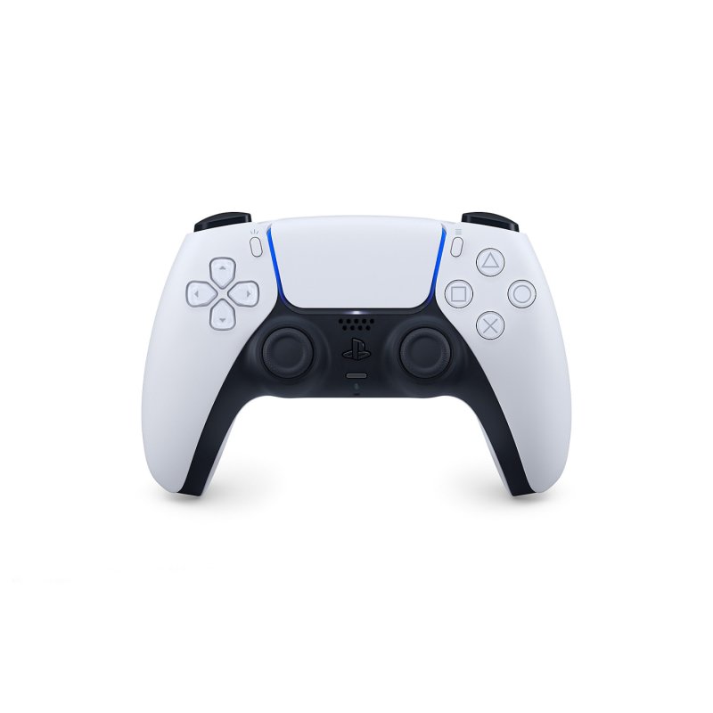Sony Official PlayStation 5 - DualSense Wireless Controller - White (US) (PS5)