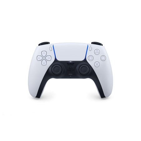Sony Official PlayStation 5 - DualSense Wireless Controller - White (US) (PS5)