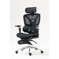 Activejet YK848 BK chaise et fauteuil de bureau Siège respirant Dossier grillagé