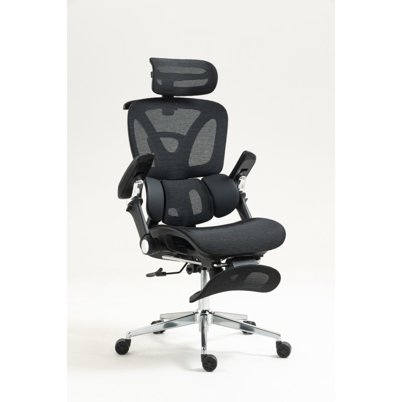 Activejet YK848 BK chaise et fauteuil de bureau Siège respirant Dossier grillagé