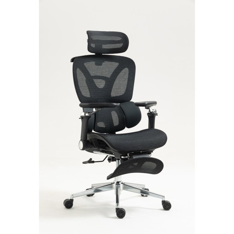 Activejet YK848 BK chaise et fauteuil de bureau Siège respirant Dossier grillagé