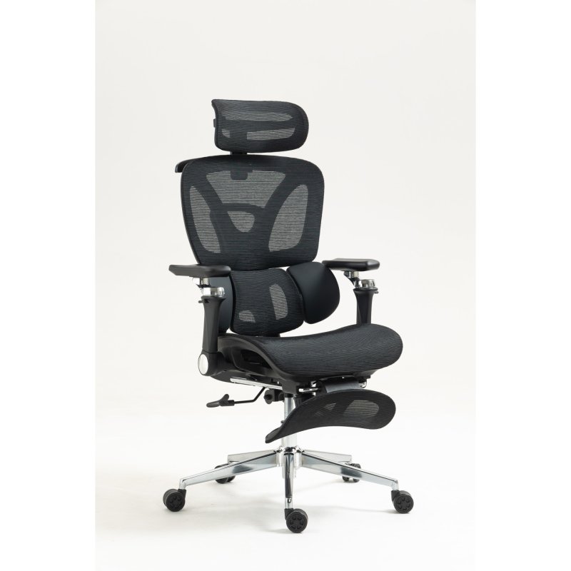 Activejet YK848 BK chaise et fauteuil de bureau Siège respirant Dossier grillagé