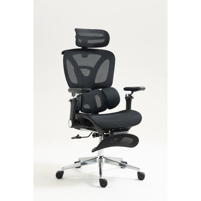 Activejet YK848 BK chaise et fauteuil de bureau Siège respirant Dossier grillagé