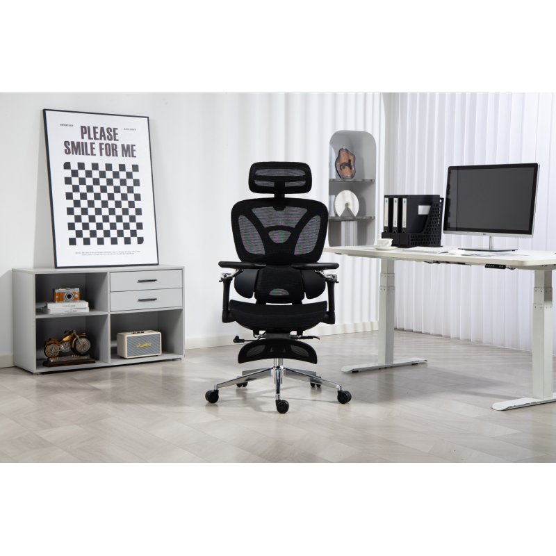 Activejet ergonomic office chair YK848 black