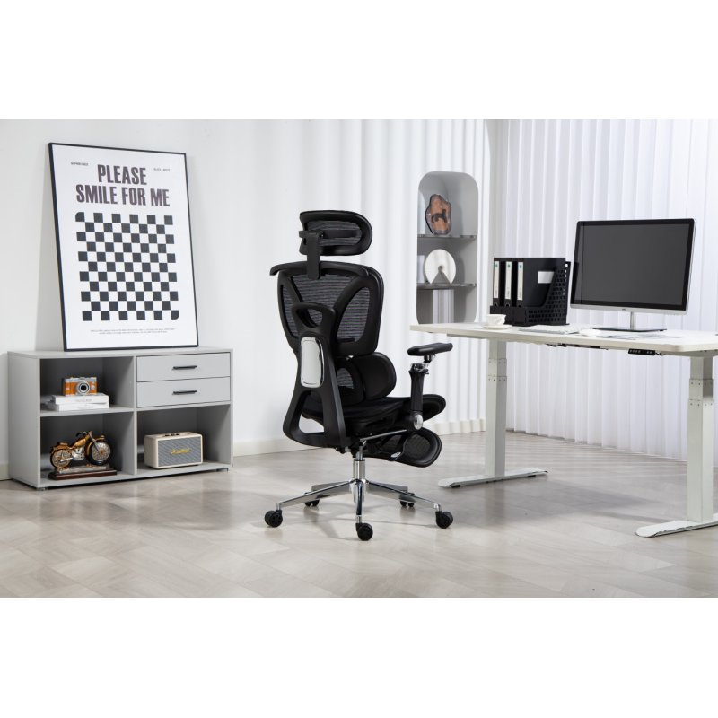 Activejet ergonomic office chair YK848 black