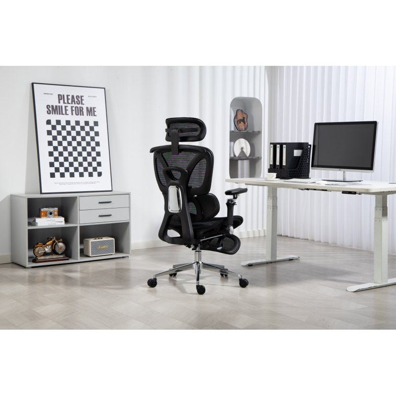 Activejet ergonomic office chair YK848 black