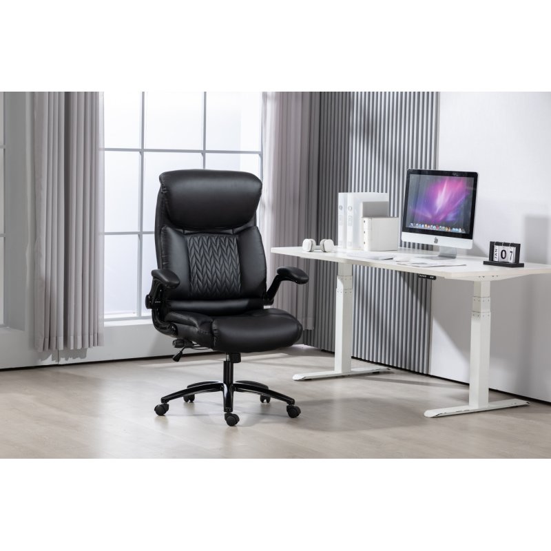 Activejet YK7406-1 BK chaise et fauteuil de bureau Siège rembourré Dossier rembourré