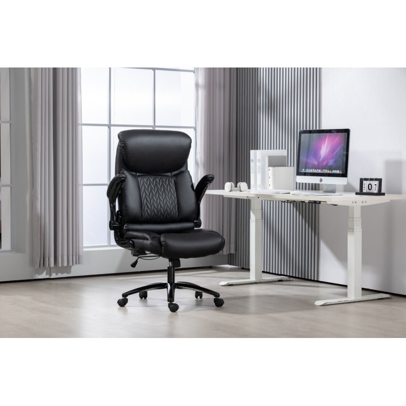 Activejet YK7406-1 BK chaise et fauteuil de bureau Siège rembourré Dossier rembourré