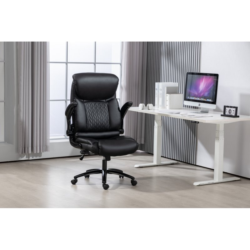 Activejet YK7406-1 BK chaise et fauteuil de bureau Siège rembourré Dossier rembourré