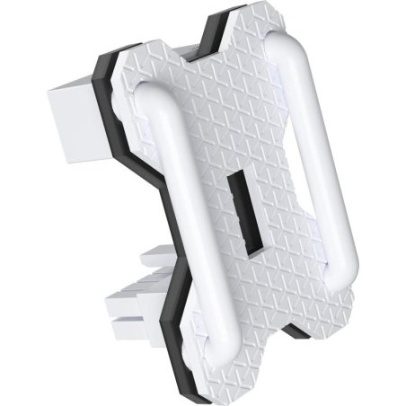 2nd Generation 180° PCIe 5.x 12V-2x6 Power Bridge - Stil B (weiß, Sense Pins außen)