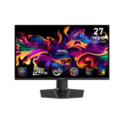 MSI MAG 271QP QD-OLED X24 computer monitor 67.3 cm (26.5") 2560 x 1440 pixels Wide Quad HD Black