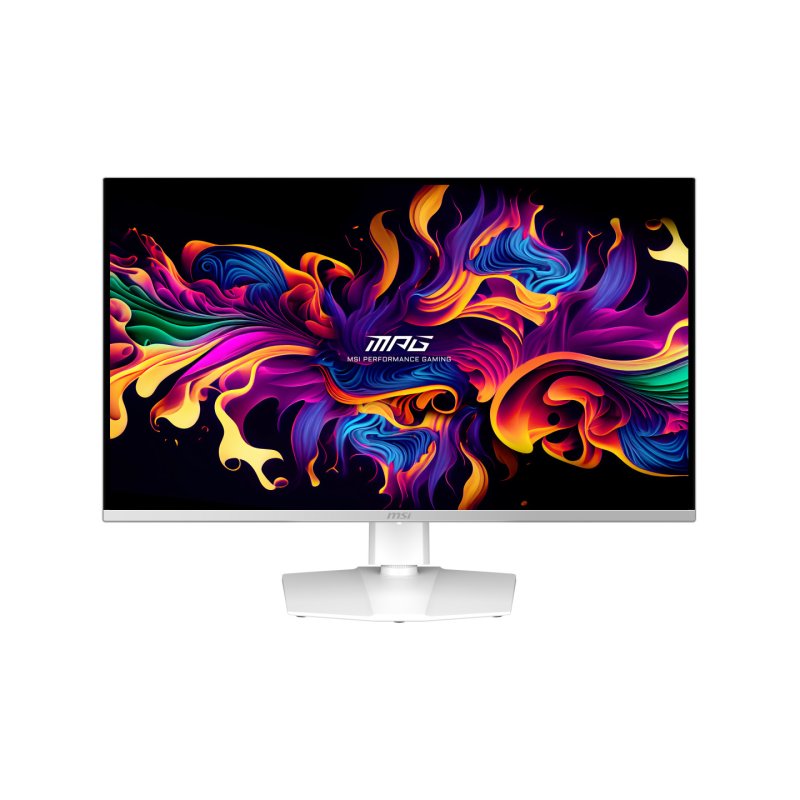 MSI MPG 321URXW QD-OLED computer monitor 80 cm (31.5") 3840 x 2160 pixels 4K Ultra HD White