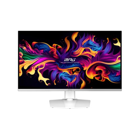 MSI MPG 321URXW QD-OLED computer monitor 80 cm (31.5") 3840 x 2160 pixels 4K Ultra HD White