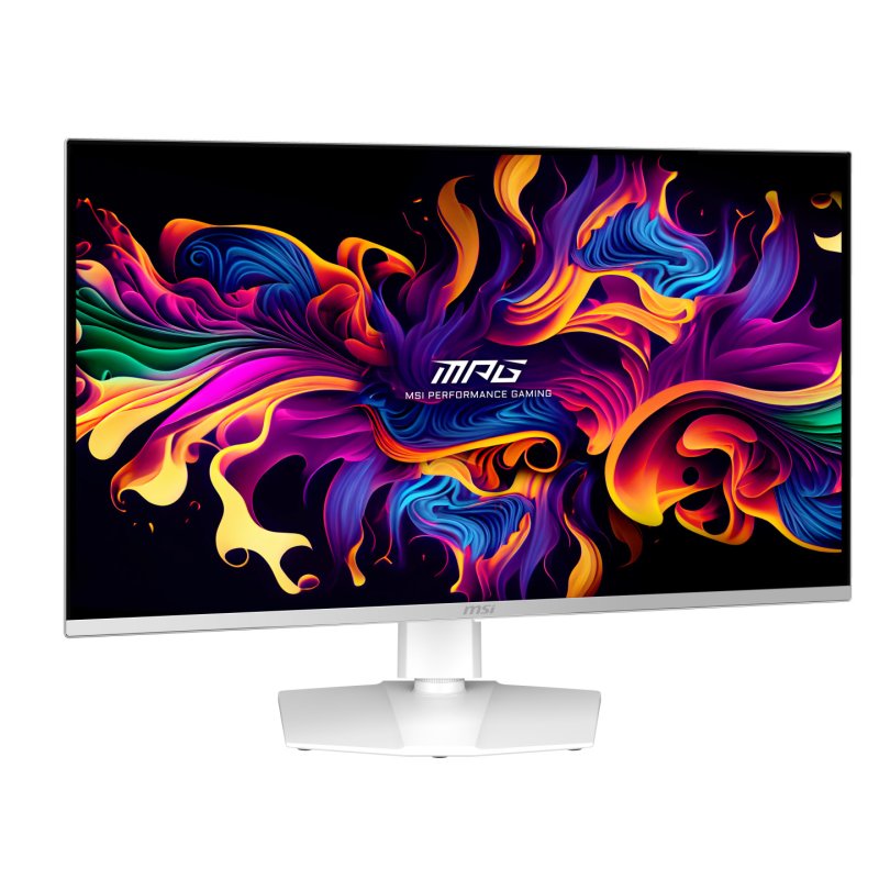MSI MPG 321URXW QD-OLED computer monitor 80 cm (31.5") 3840 x 2160 pixels 4K Ultra HD White