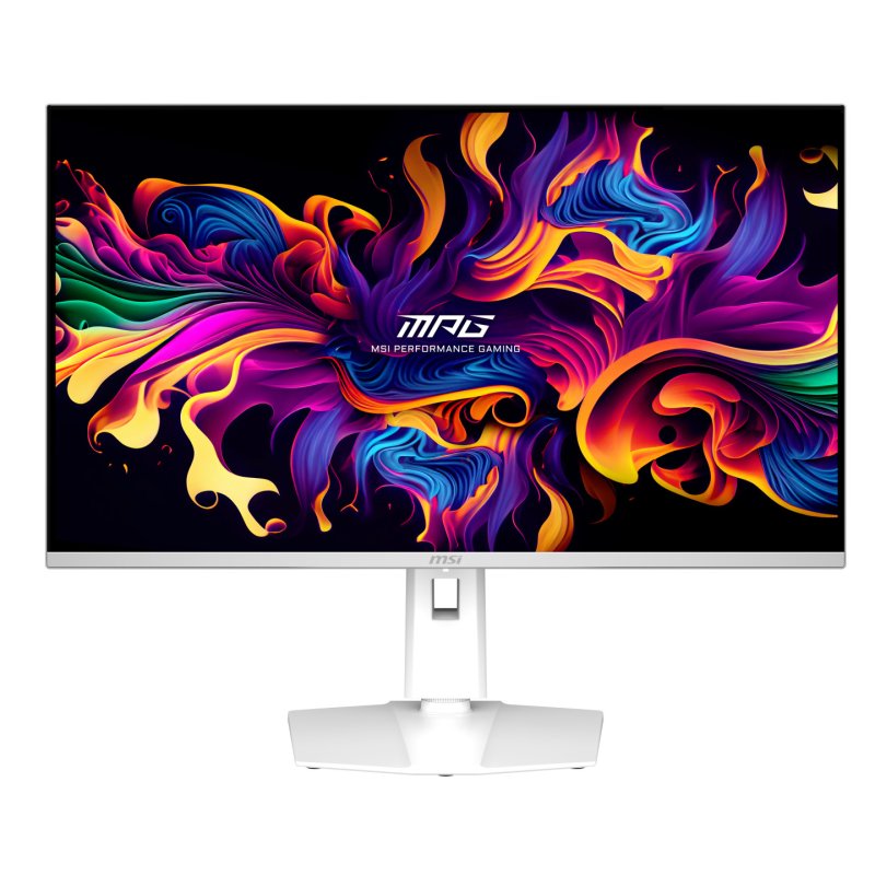 MSI MPG 321URXW QD-OLED computer monitor 80 cm (31.5") 3840 x 2160 pixels 4K Ultra HD White