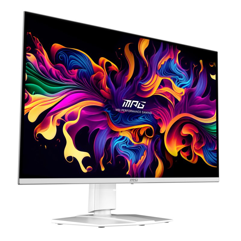 MSI MPG 321URXW QD-OLED écran plat de PC 80 cm (31.5") 3840 x 2160 pixels 4K Ultra HD Blanc