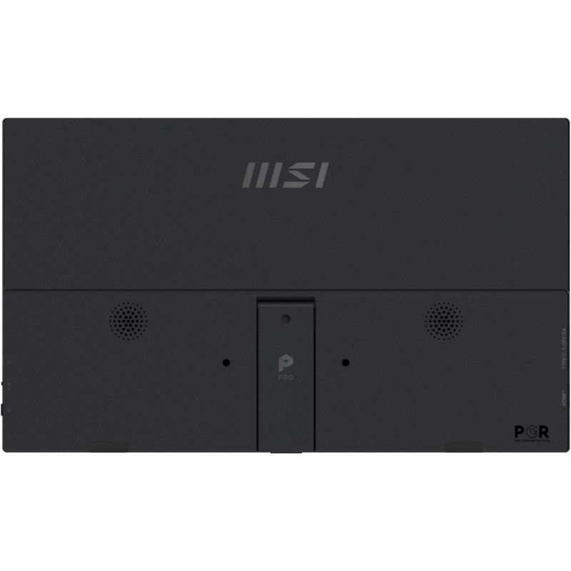 MSI PRO MP165 E6 portable TV/monitor Portable monitor Black 39.6 cm (15.6") LED 1920 x 1080 pixels