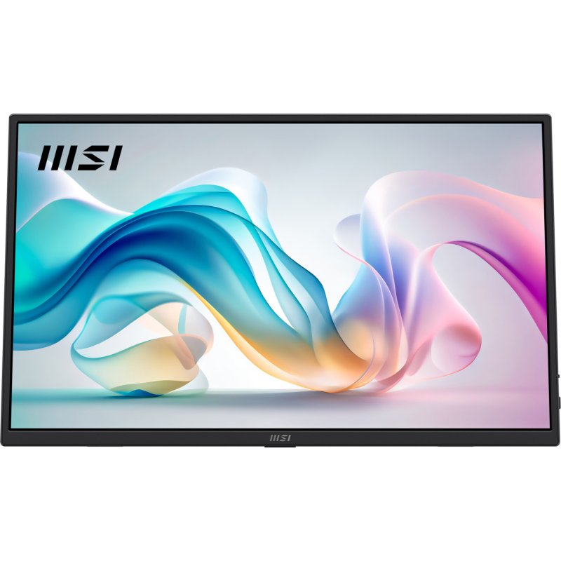 MSI PRO MP165 E6 téléviseur et moniteur portables Moniteur portable Noir 39,6 cm (15.6") LED 1920 x 1080 pixels