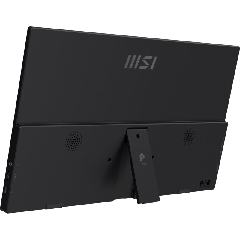 MSI PRO MP165 E6 téléviseur et moniteur portables Moniteur portable Noir 39,6 cm (15.6") LED 1920 x 1080 pixels