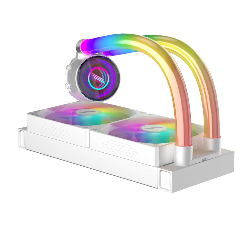 1STPLAYER MT(IS)-240-WH computer cooling system Processor All-in-one liquid cooler 12 cm White