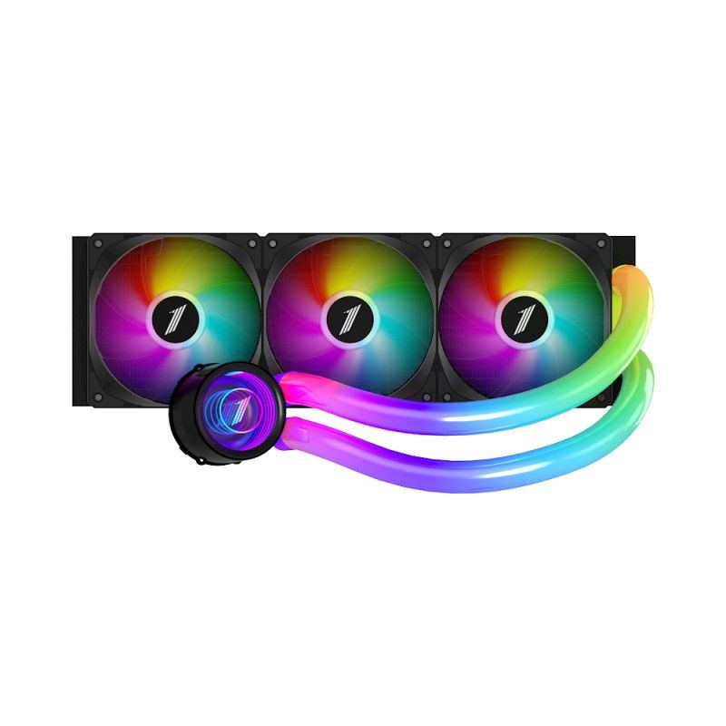 1STPLAYER MT(IS)-360-BK système de refroidissement d’ordinateur Processeur Refroidisseur de liquide tout-en-un 12 cm