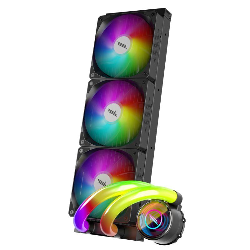 1STPLAYER MT(IS)-360-BK système de refroidissement d’ordinateur Processeur Refroidisseur de liquide tout-en-un 12 cm