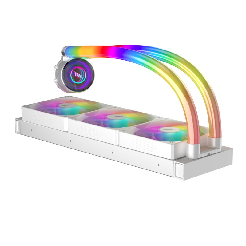 1STPLAYER MT(IS)-360-WH computer cooling system Processor All-in-one liquid cooler 12 cm White