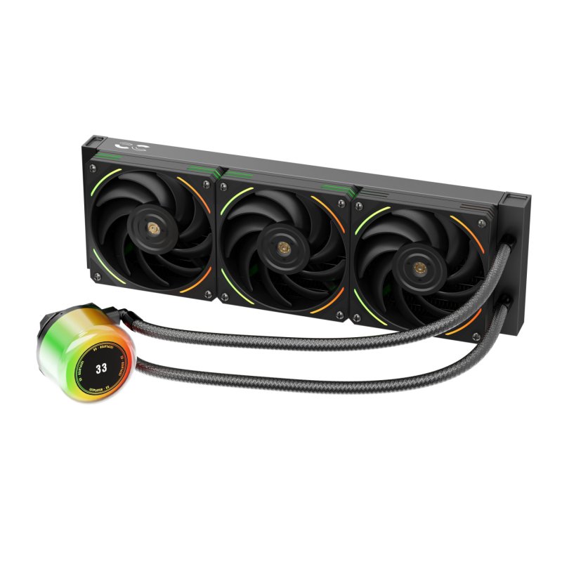 Kit Watercooling AIO 1stPlayer CC RGB - 360mm (Noir)