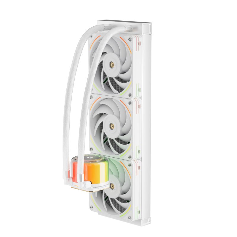 Kit Watercooling AIO 1stPlayer CC RGB - 360mm (Blanc)