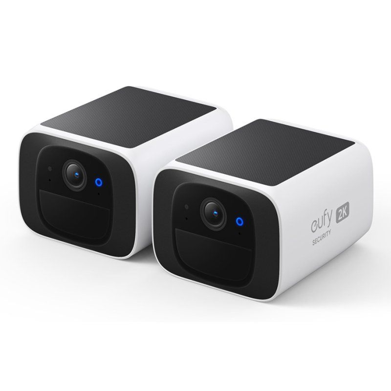 Eufy SoloCam S220 (2-Cam Pack) Cube Caméra de sécurité IP Intérieure et extérieure Plafond/mur