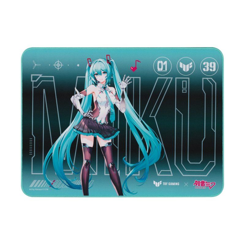 ASUS TUF Gaming P1 Hatsune Miku Edition Gaming mouse pad Turquoise
