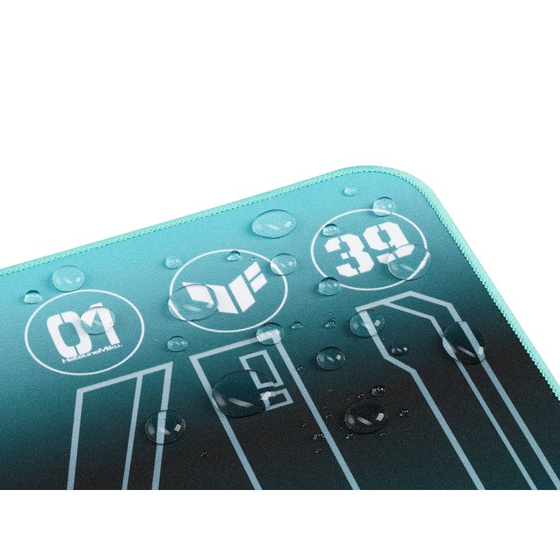 Asus TUF Gaming P1 Hatsune Miku Edition Gaming Mouse Pad, Water-Resistant Surface, Non-Slip Rubber Base, Anti-Fray, 260
