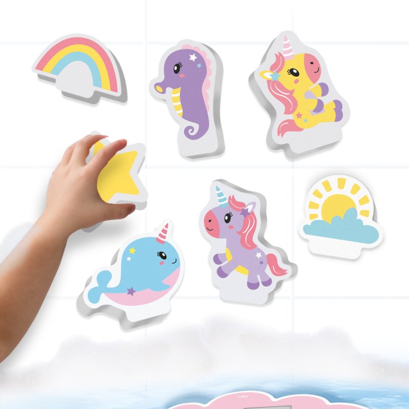 SES Creative - Bath Time Unicorn Island - (S13253)
