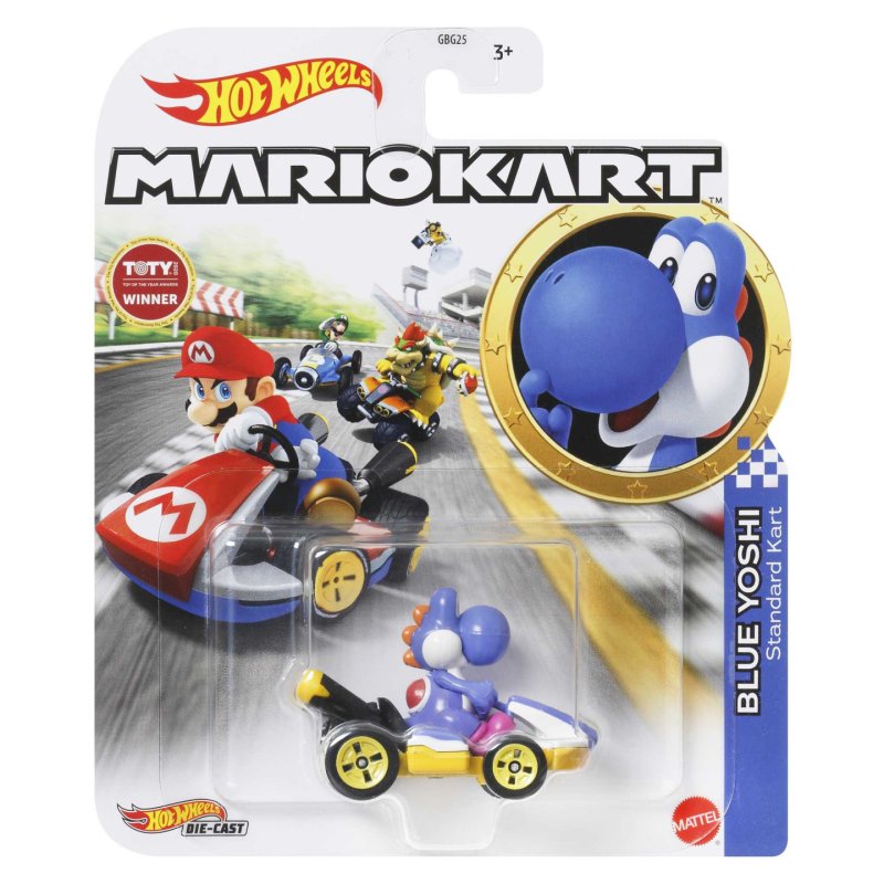 Hot Wheels – Yoshi Standard Kart Mario Kart