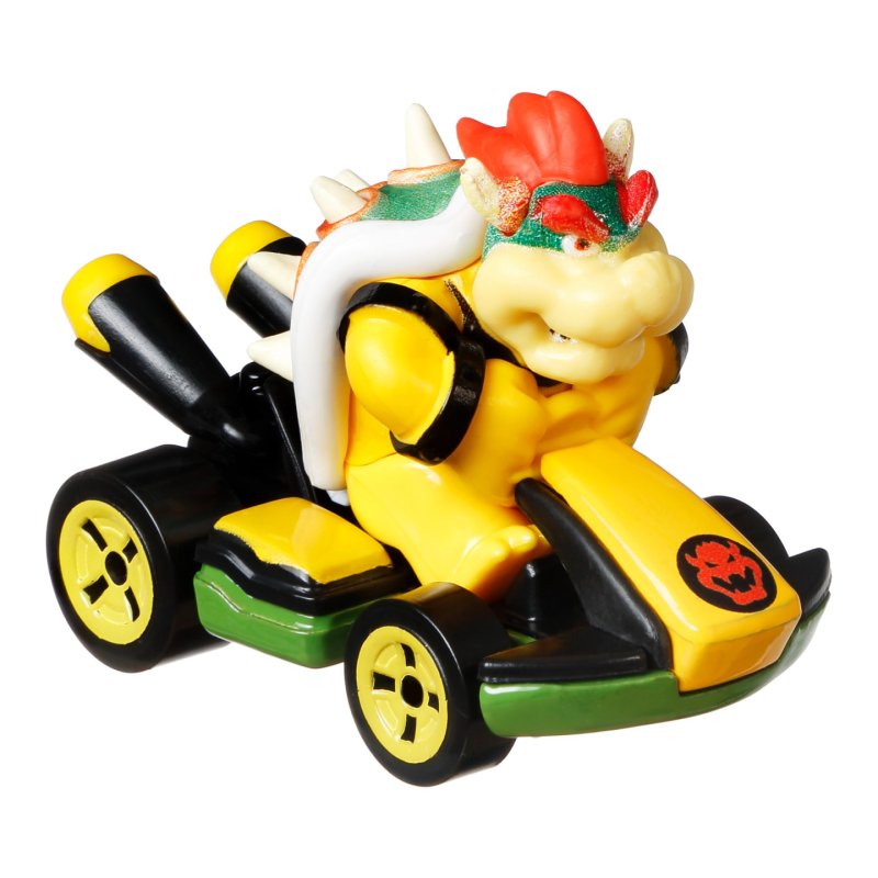 Hot Wheels Mario Kart Collection of 1:64 Scale Die-Cast Replica Vehicles, Toy Collectibles