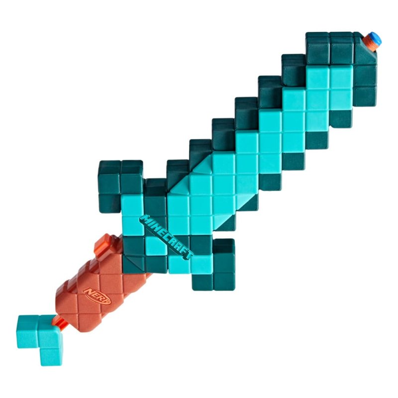 Minecraft NERF épée en diamant lance-fléchettes