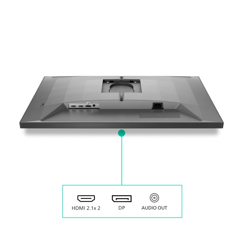 Philips Evnia 3000 27M2N3800A/00 écran plat de PC 68,6 cm (27") 3840 x 2160 pixels 4K Ultra HD LCD Gris