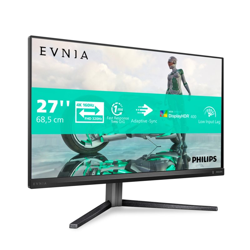 Philips Evnia 3000 27M2N3800A/00 écran plat de PC 68,6 cm (27") 3840 x 2160 pixels 4K Ultra HD LCD Gris