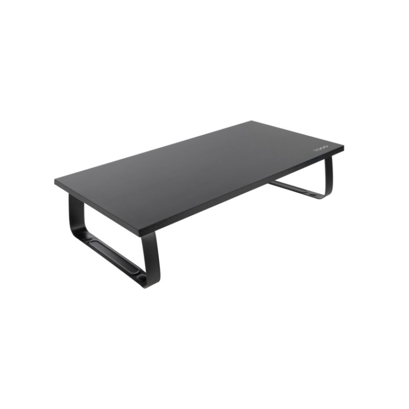 SOPORTE ELEVADOR TOOQ MADERA PARA MONITORES NEGRO