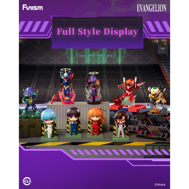 EVANGELION - EVA - Blind Box Set 8 Figurine 12cm